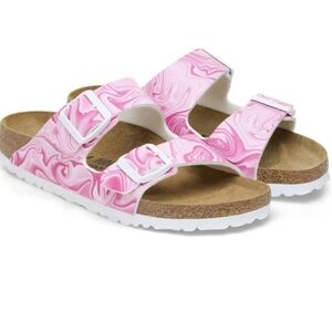 NWT Arizona Birko-flor pink Fuchia Tulip size 36 med/narrow width